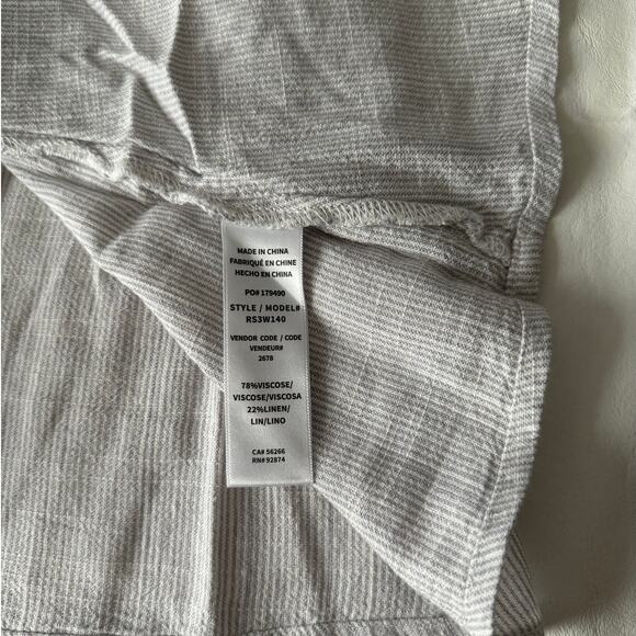 Splendid Susannah Top in Smoke Lavender Size XL - Picture 6 of 9